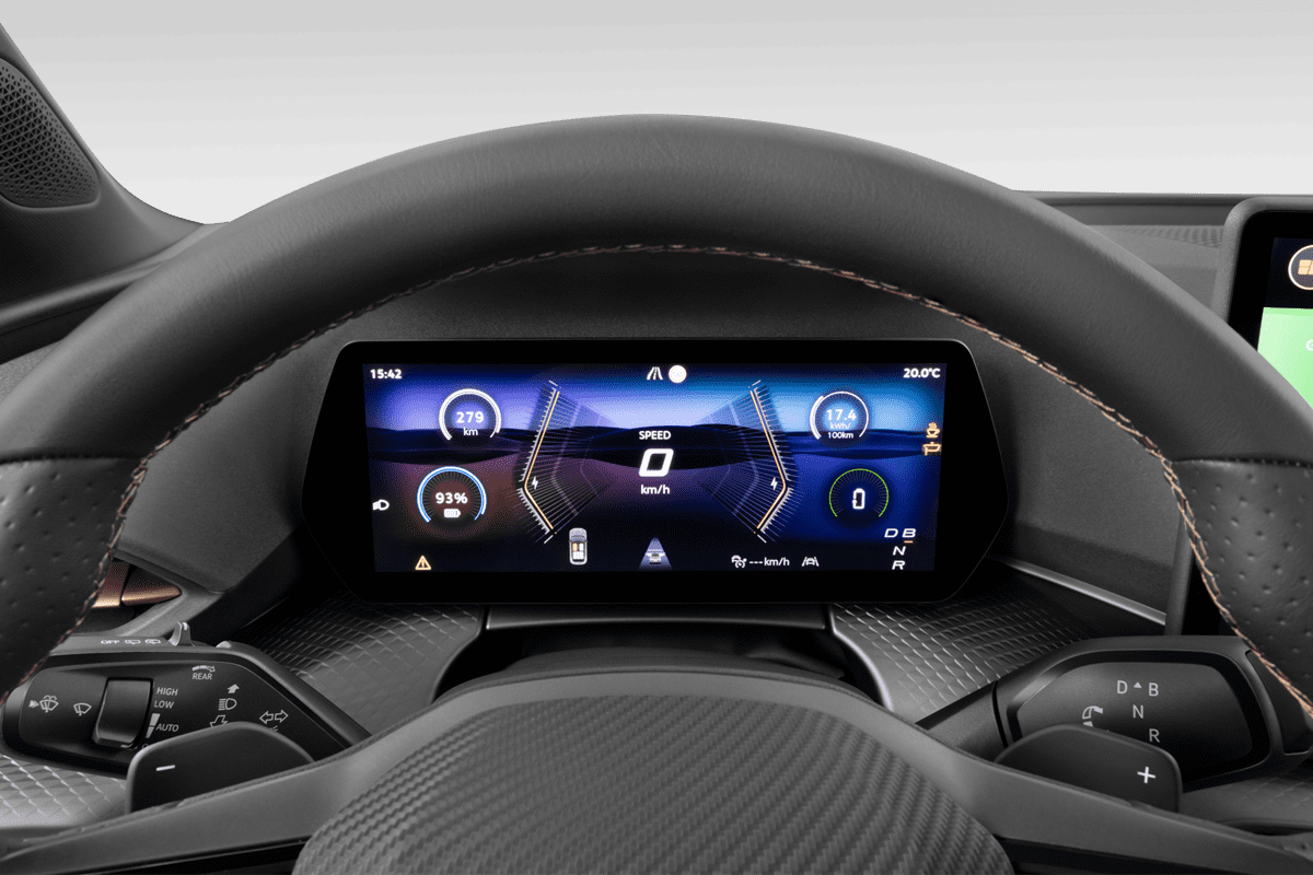 Kombiinstrument eines Cupra Raval