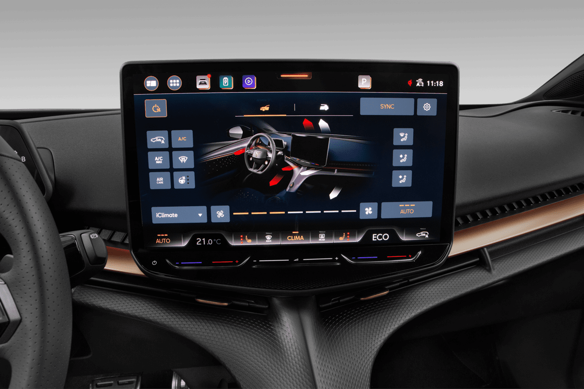 Klimasteuerung eines Cupra Tavascan