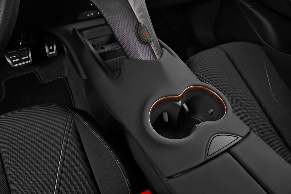 Schaltknüppel eines Cupra Tavascan (neues Modell)