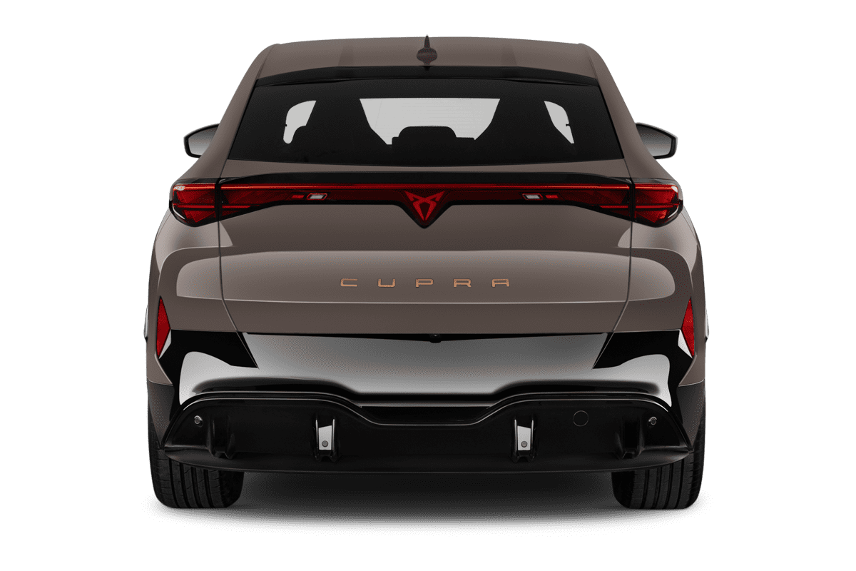 Heckansicht eines Cupra Tavascan (neues Modell)