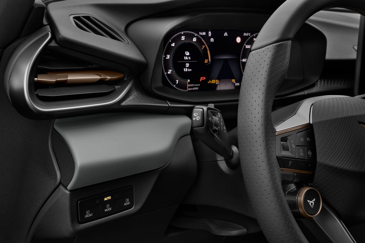 Lüftung eines Cupra Terramar Plug-in-Hybrid 