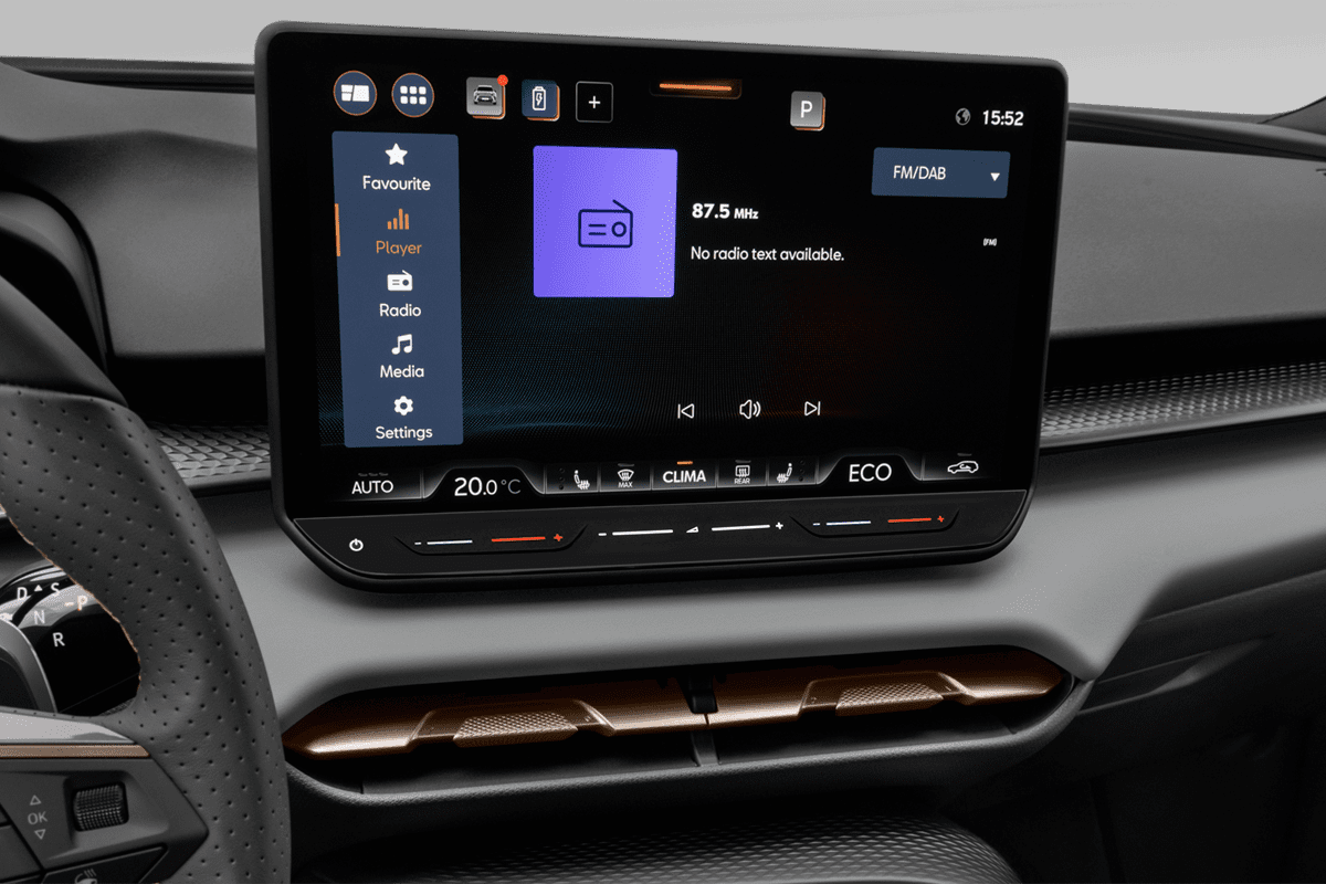 Audiosystem eines Cupra Terramar Plug-in-Hybrid 