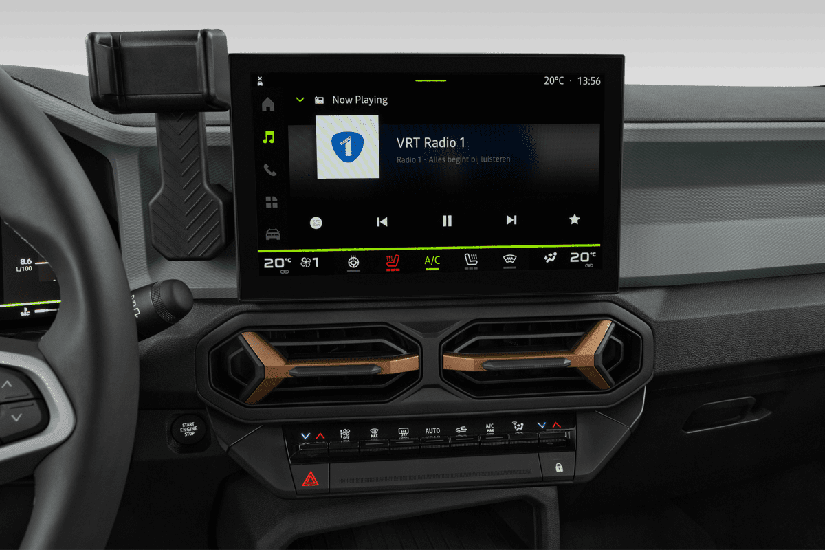 Audiosystem eines Dacia Bigster Hybrid 