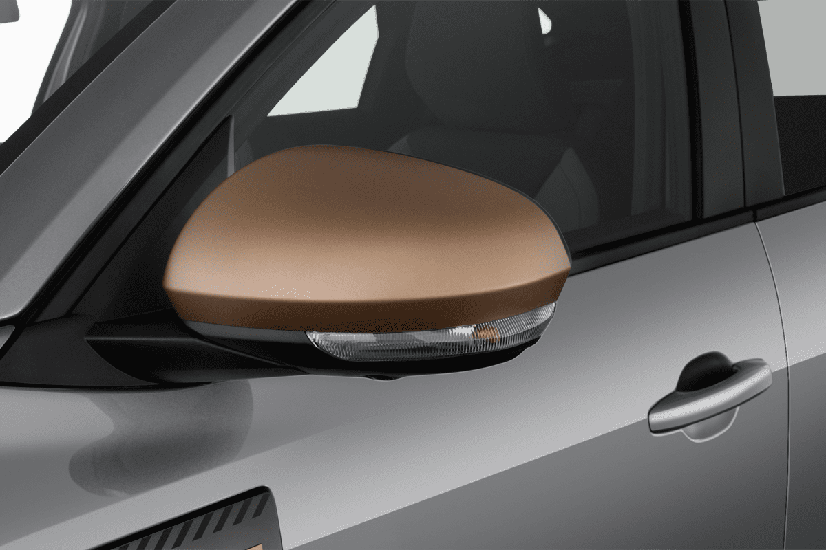 Rückspiegel eines Dacia Bigster Hybrid 