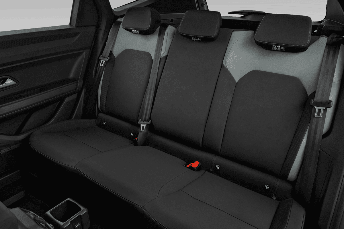 Rücksitzbank eines Dacia Bigster Hybrid 