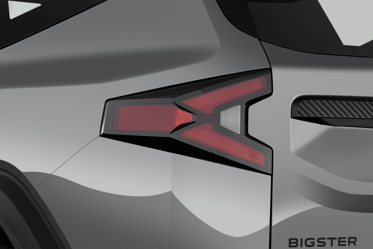 Heckleuchten eines Dacia Bigster Hybrid 