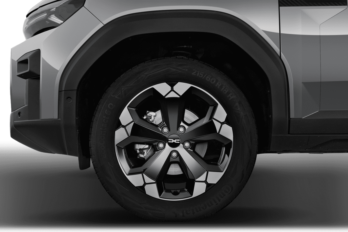 Radkappe oder Felge eines Dacia Bigster Hybrid 