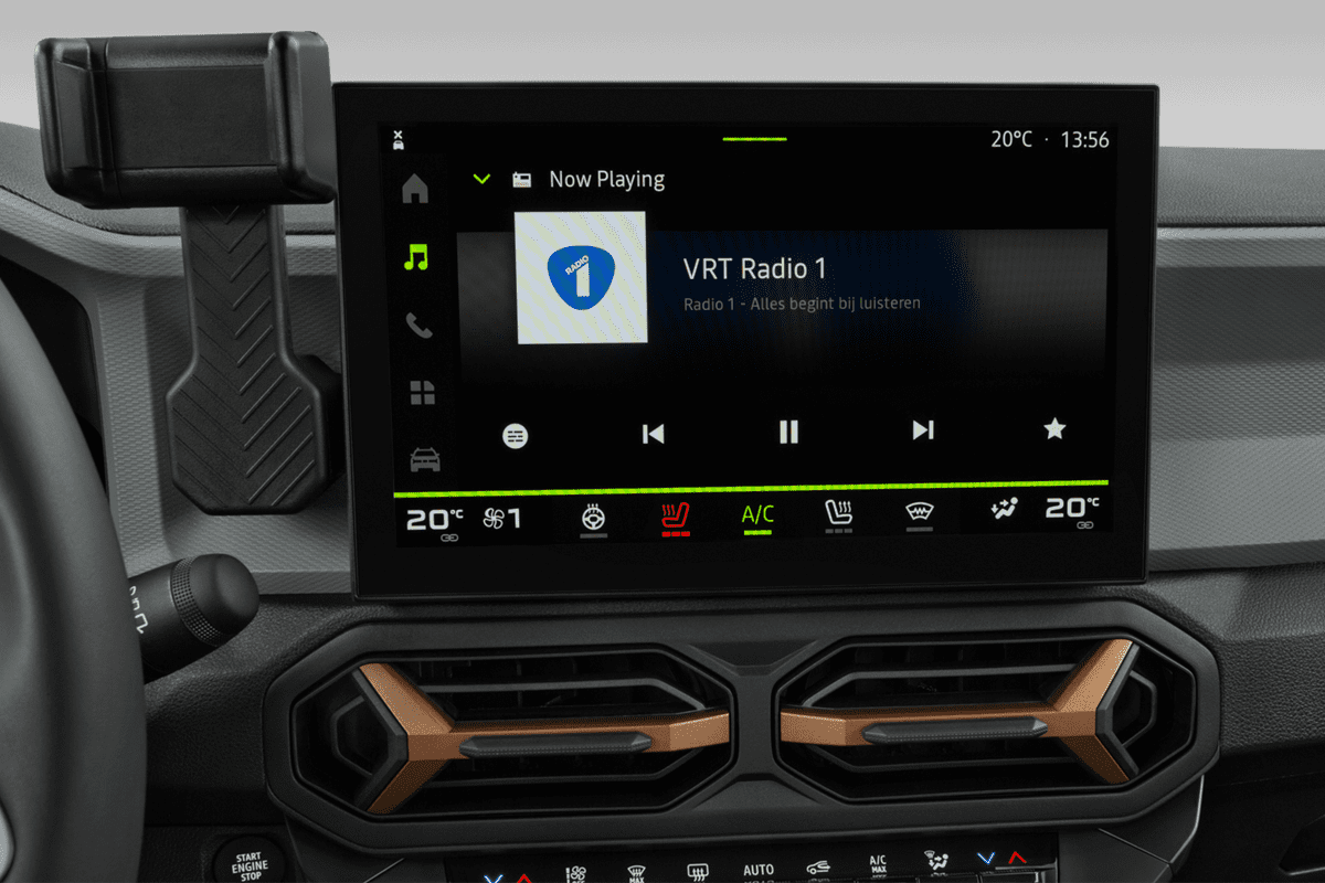 Audiosystem eines Dacia Bigster
