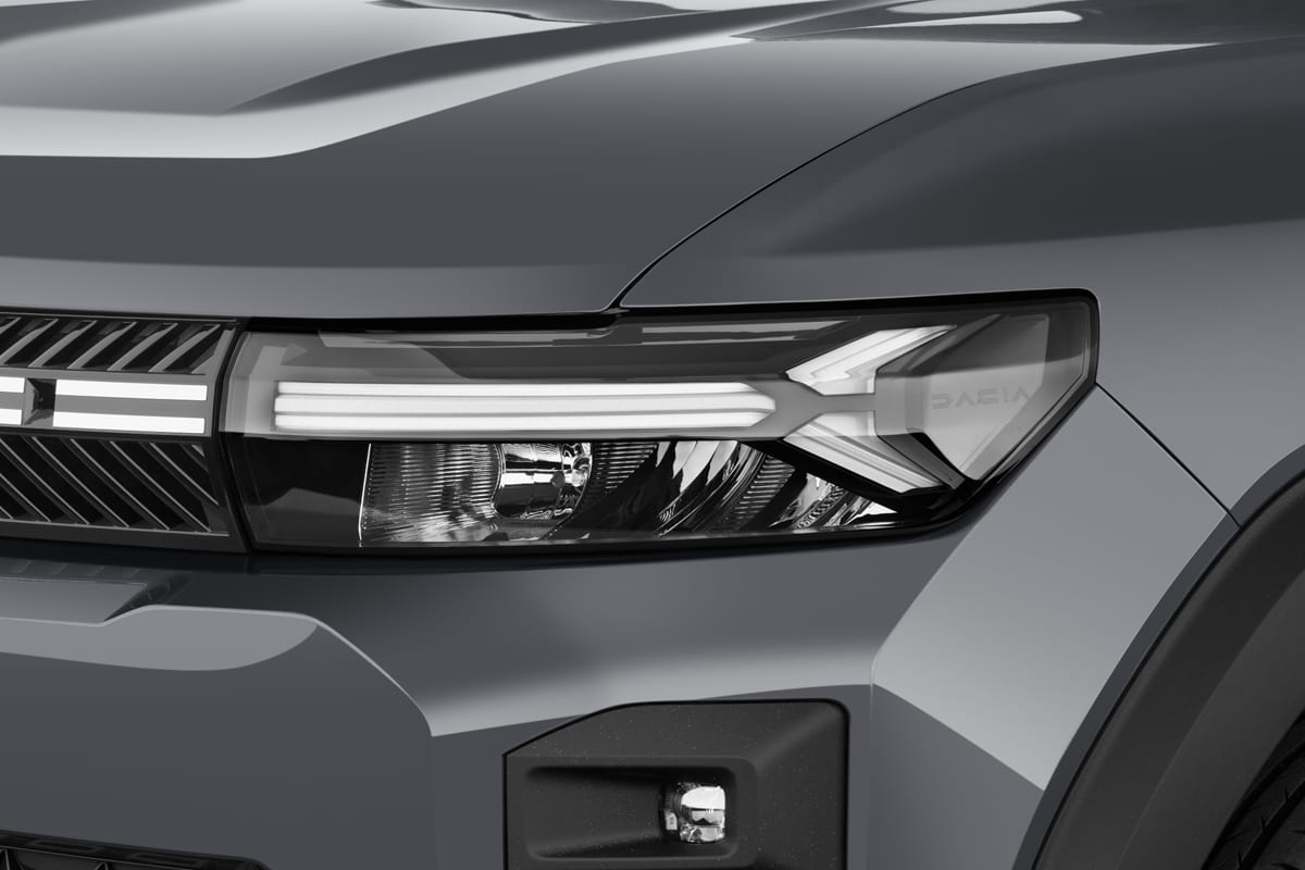 Frontscheinwerfer eines Dacia Bigster