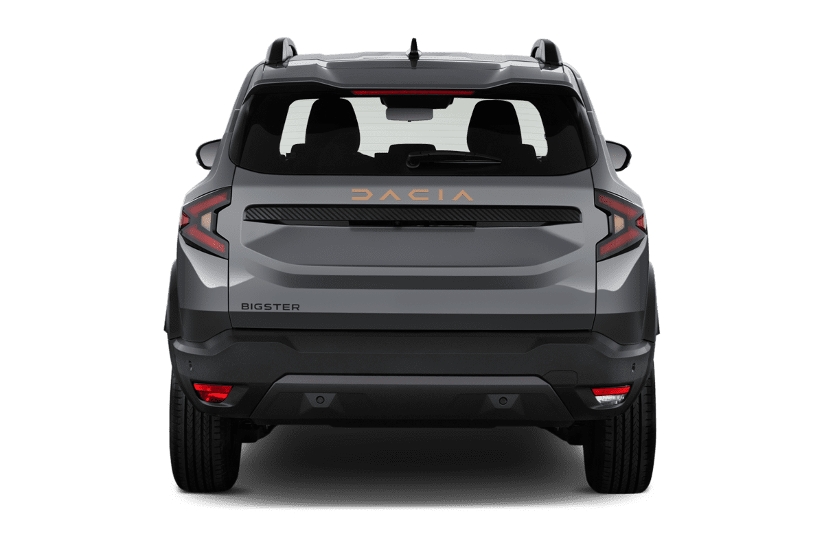 Heckansicht eines Dacia Bigster