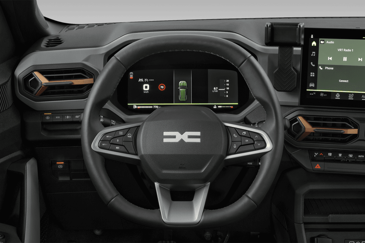 Lenkrad eines Dacia Bigster