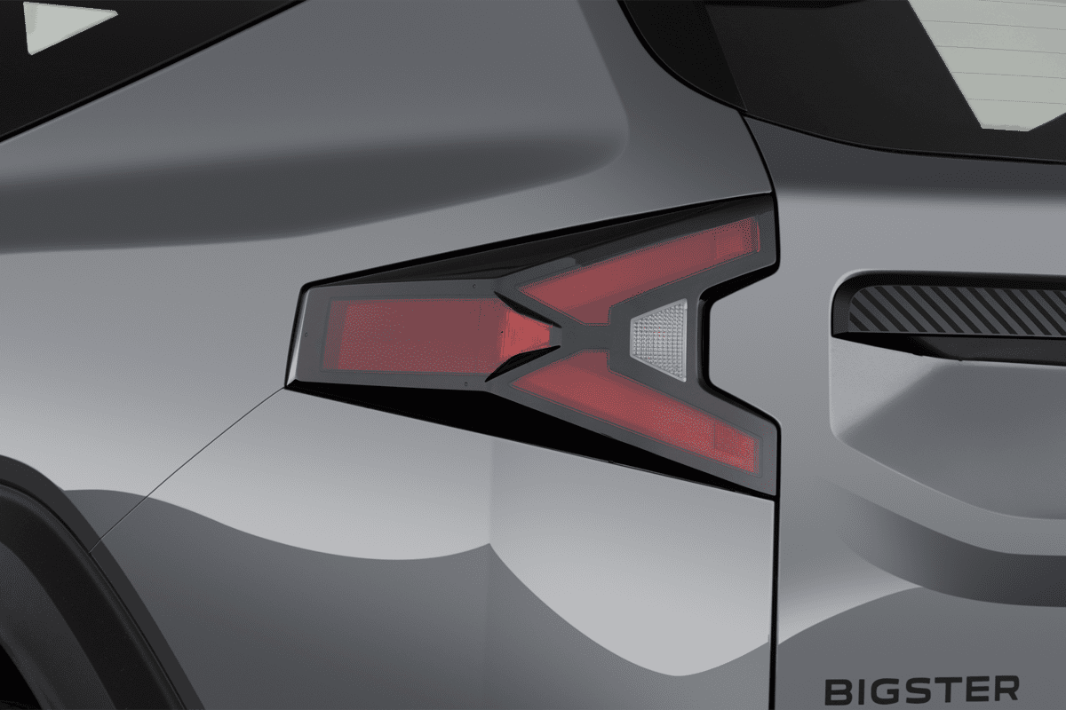 Heckleuchten eines Dacia Bigster