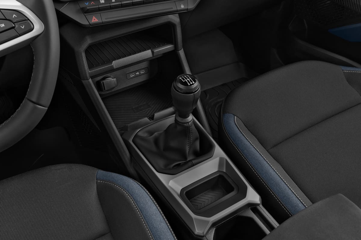 Schaltknüppel eines Dacia Duster 