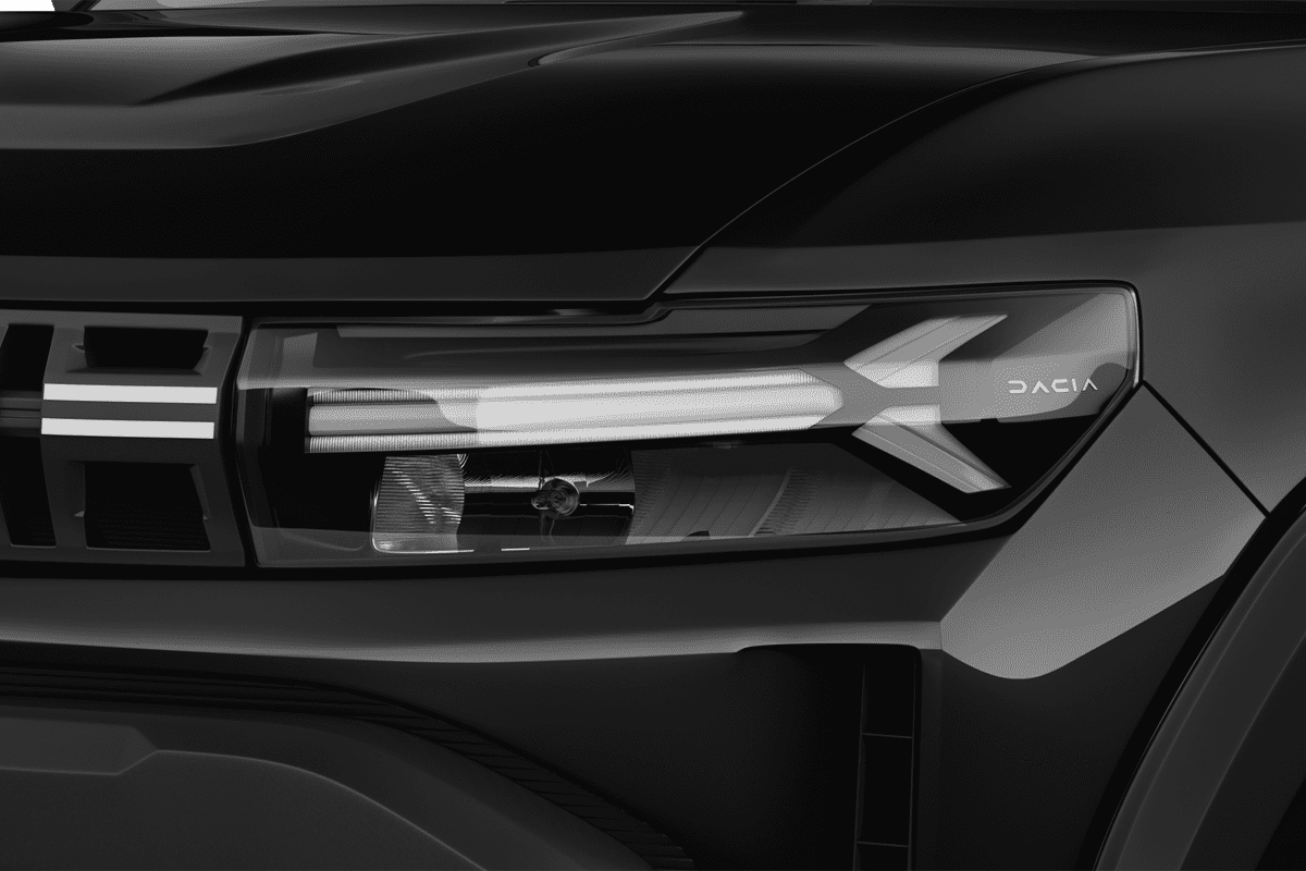 Frontscheinwerfer eines Dacia Duster 