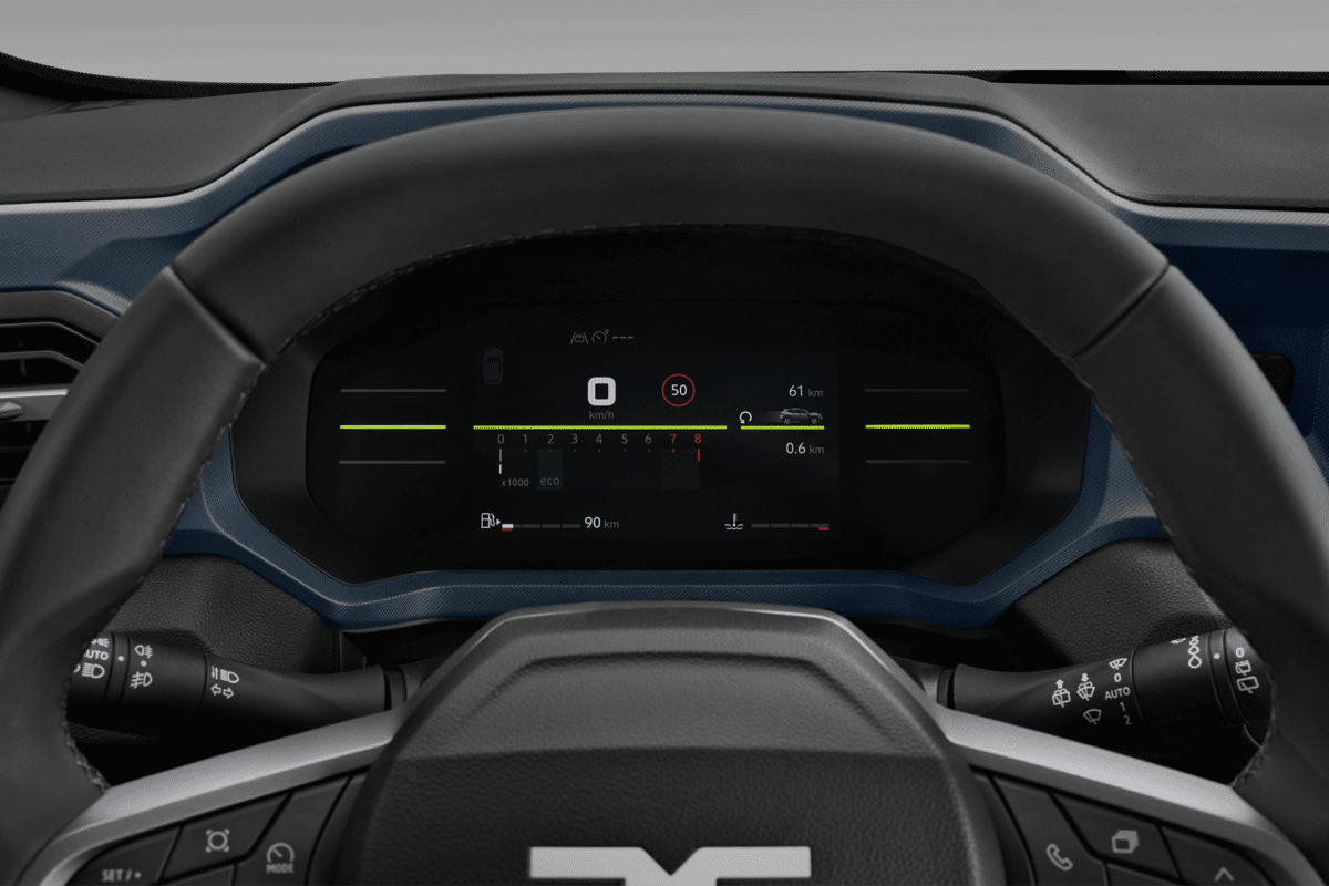 Kombiinstrument eines Dacia Duster 