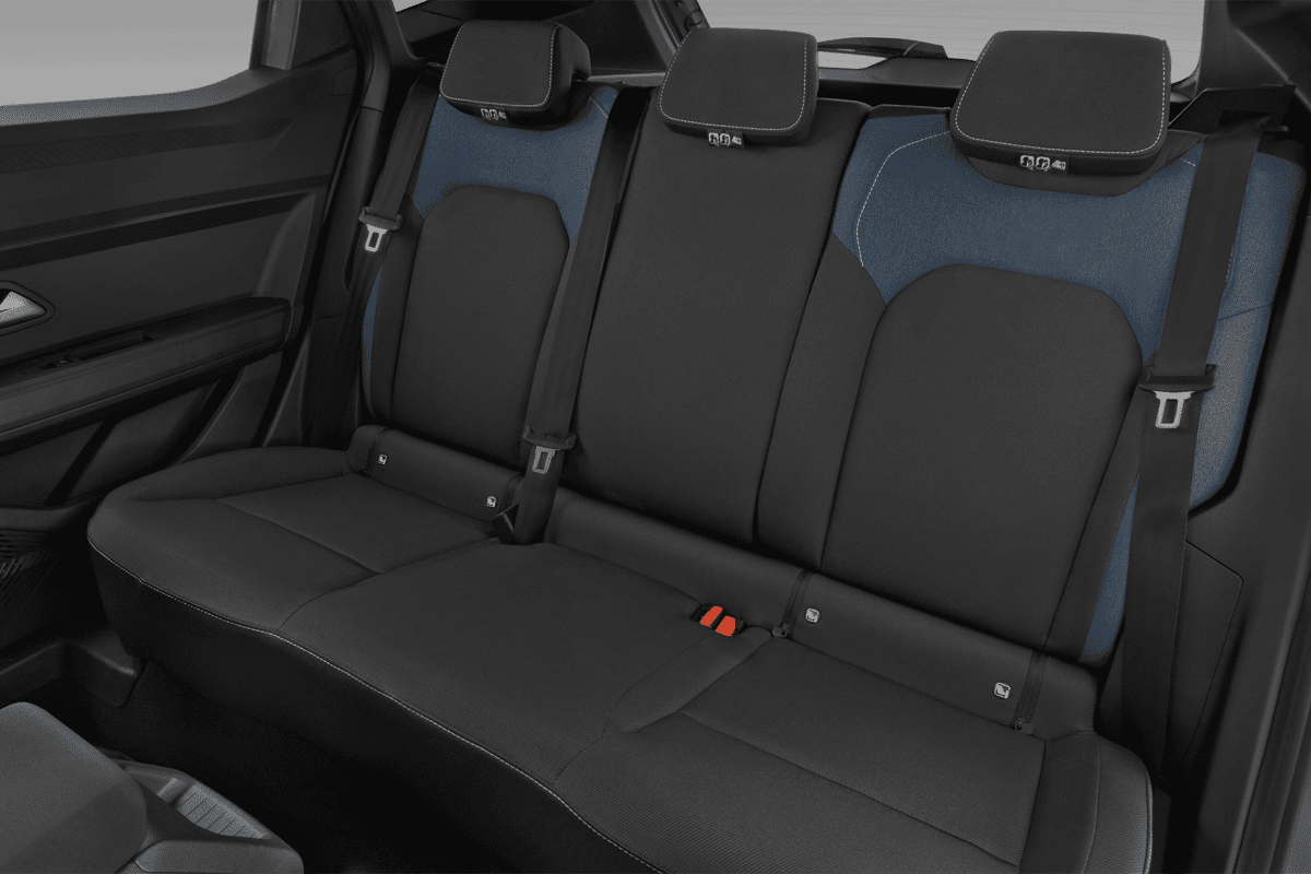 Rücksitzbank eines Dacia Duster 