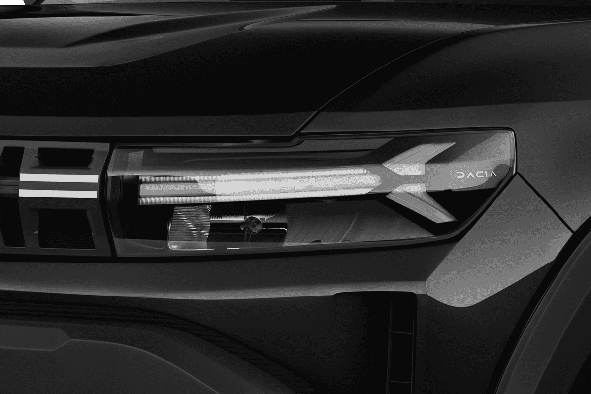 Frontscheinwerfer eines Dacia Duster 