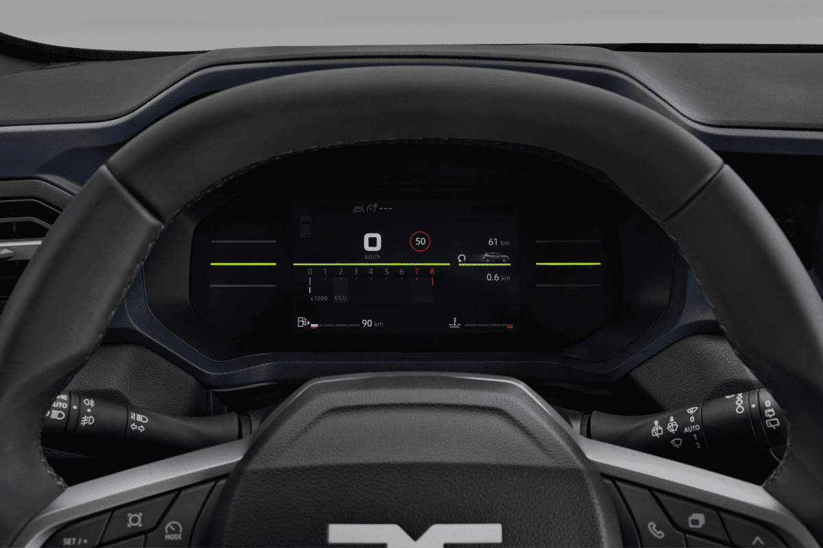 Kombiinstrument eines Dacia Duster 