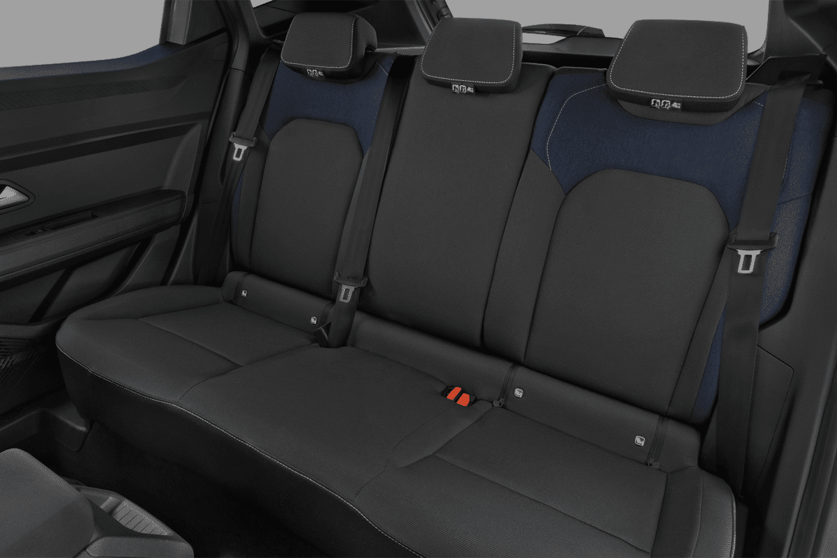 Rücksitzbank eines Dacia Duster 