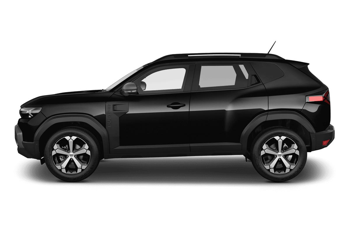Seitenansicht eines Dacia Duster 