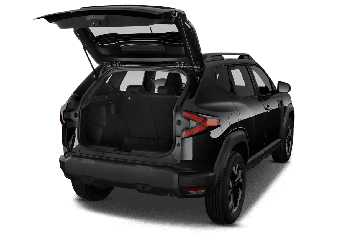 Kofferraum eines Dacia Duster Hybrid 