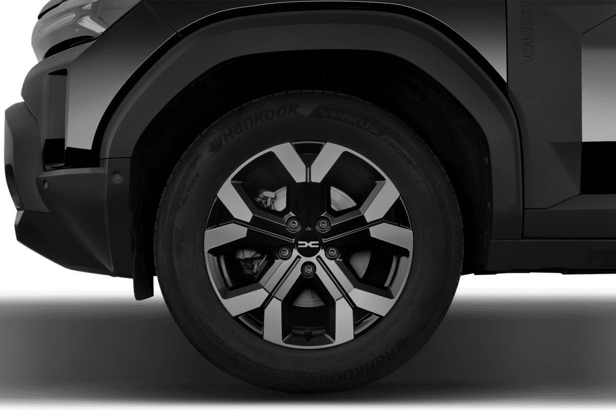 Radkappe oder Felge eines Dacia Duster Hybrid 