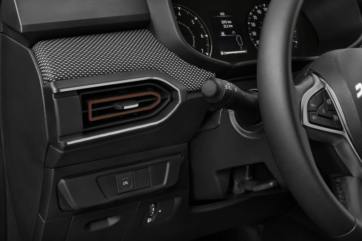 Lüftung eines Dacia Jogger