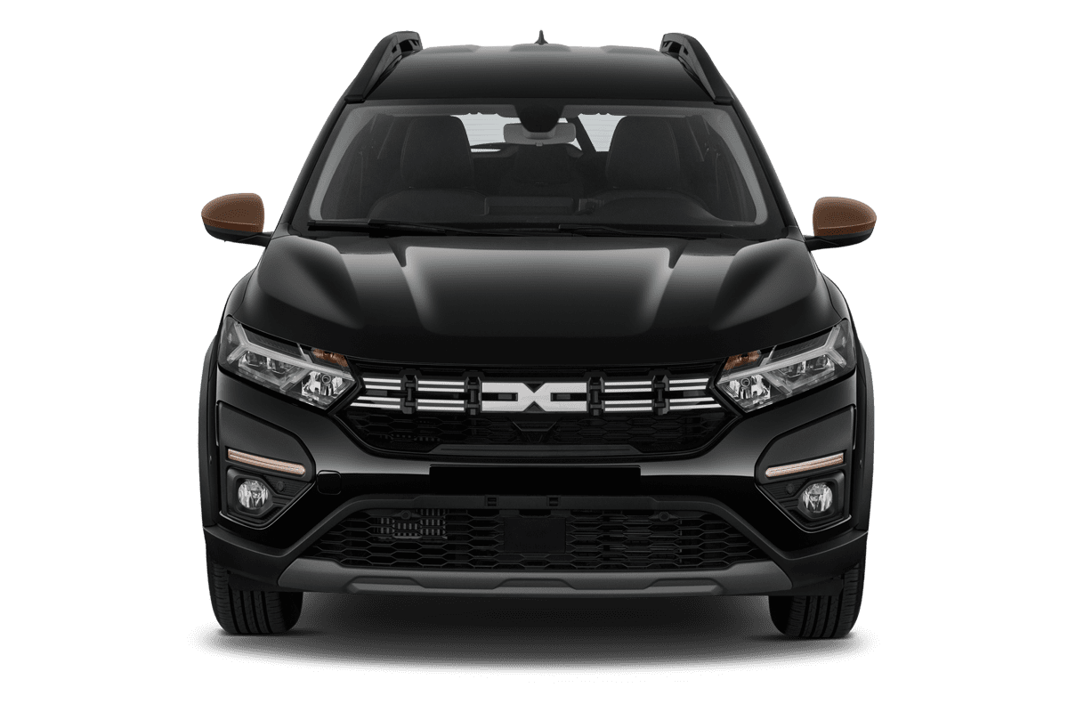 Frontansicht eines Dacia Jogger, freigestellt