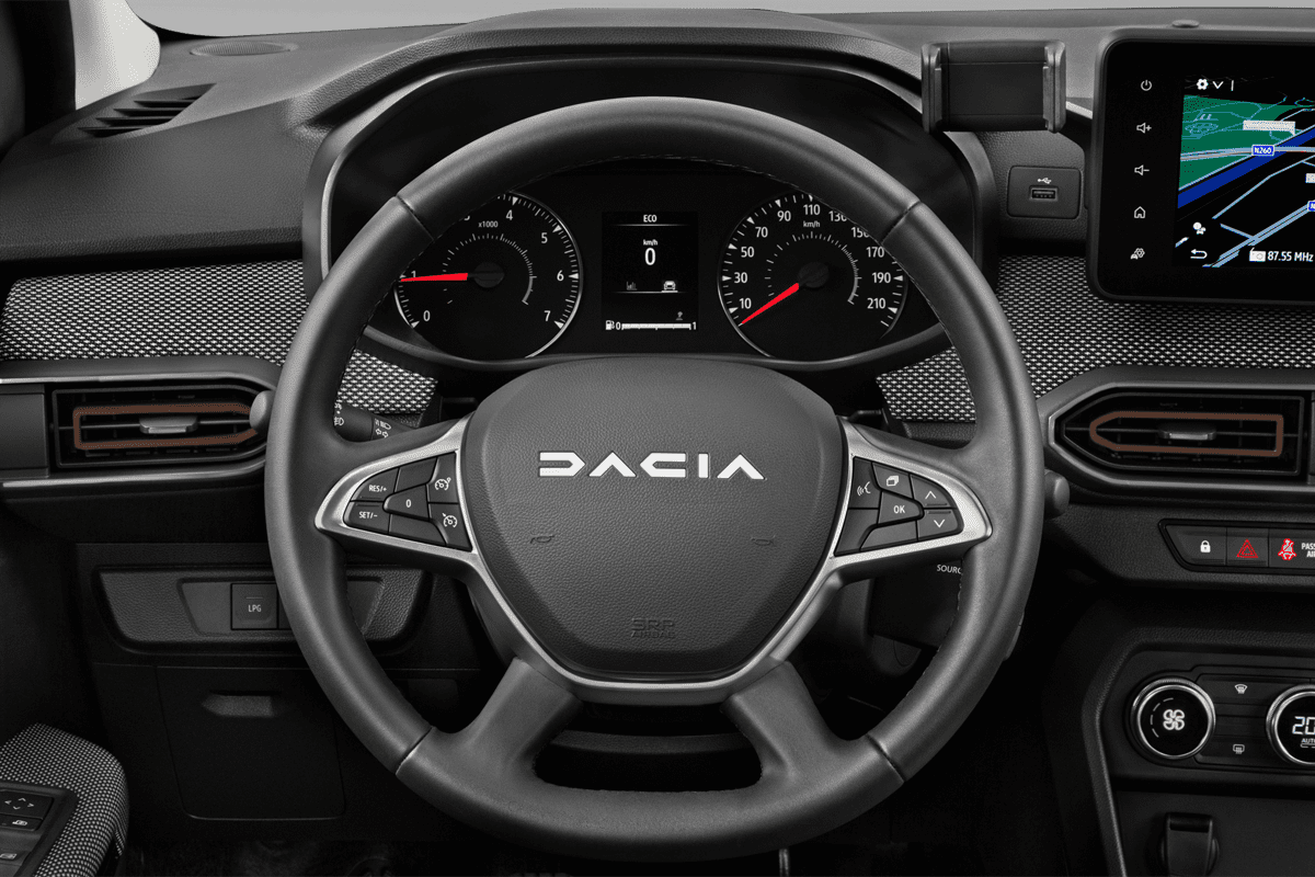 Lenkrad eines Dacia Jogger