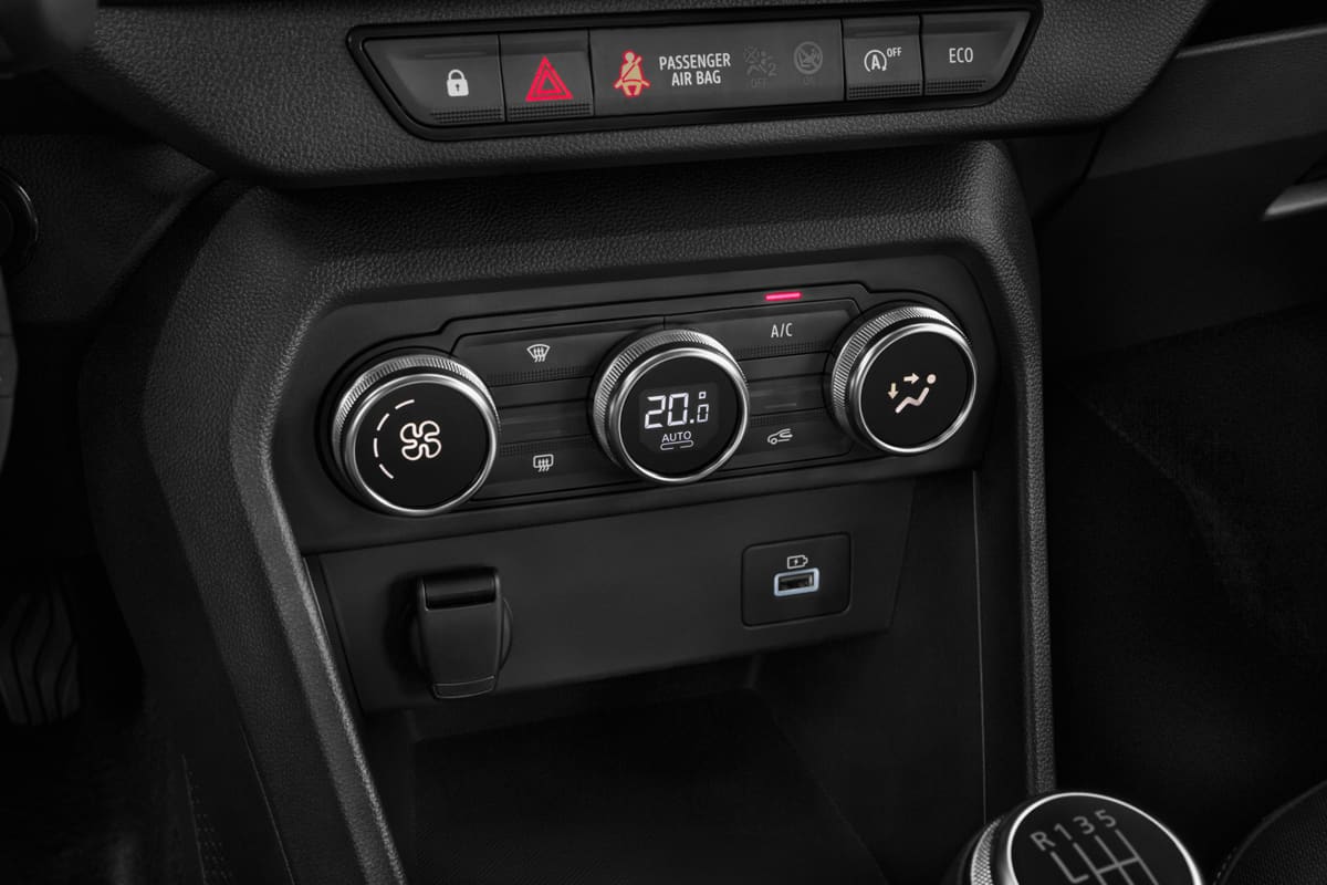 Klimasteuerung eines Dacia Jogger
