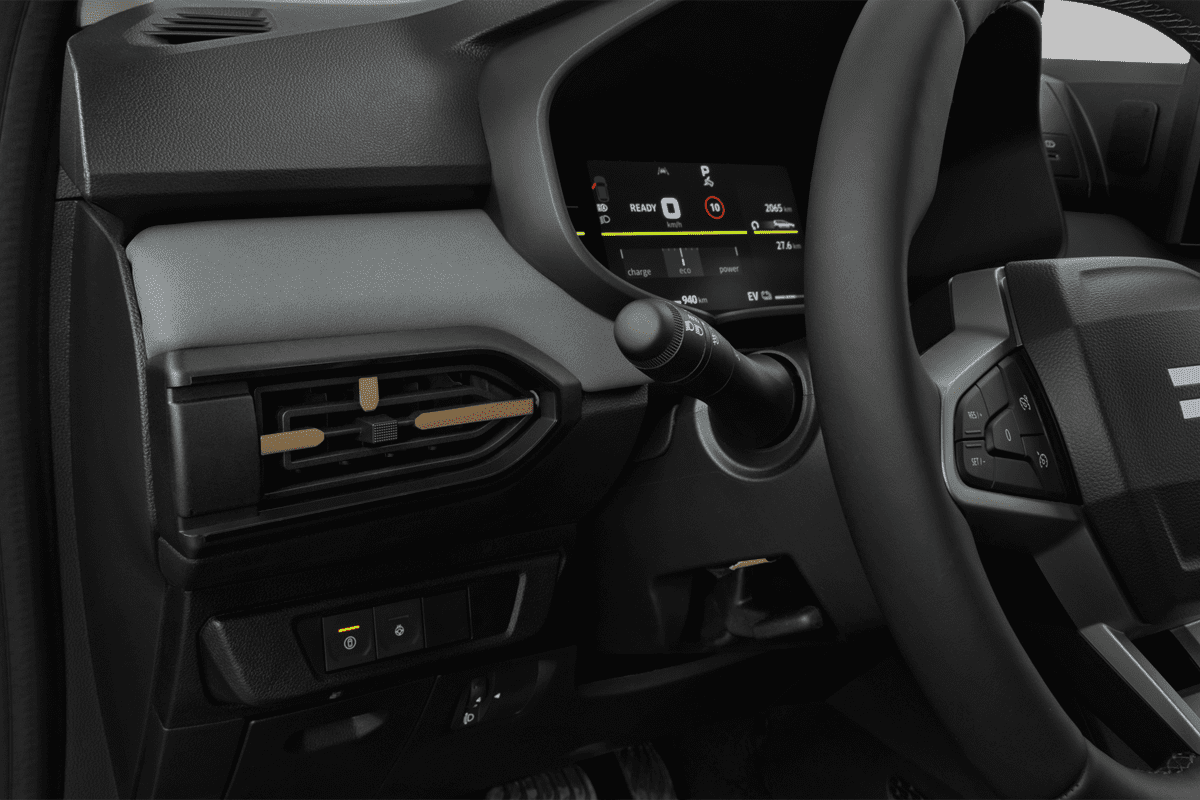 Lüftung eines Dacia Jogger (neues Modell)