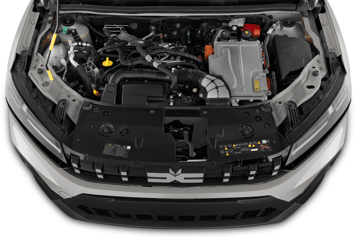 Motorraum eines Dacia Jogger (neues Modell)