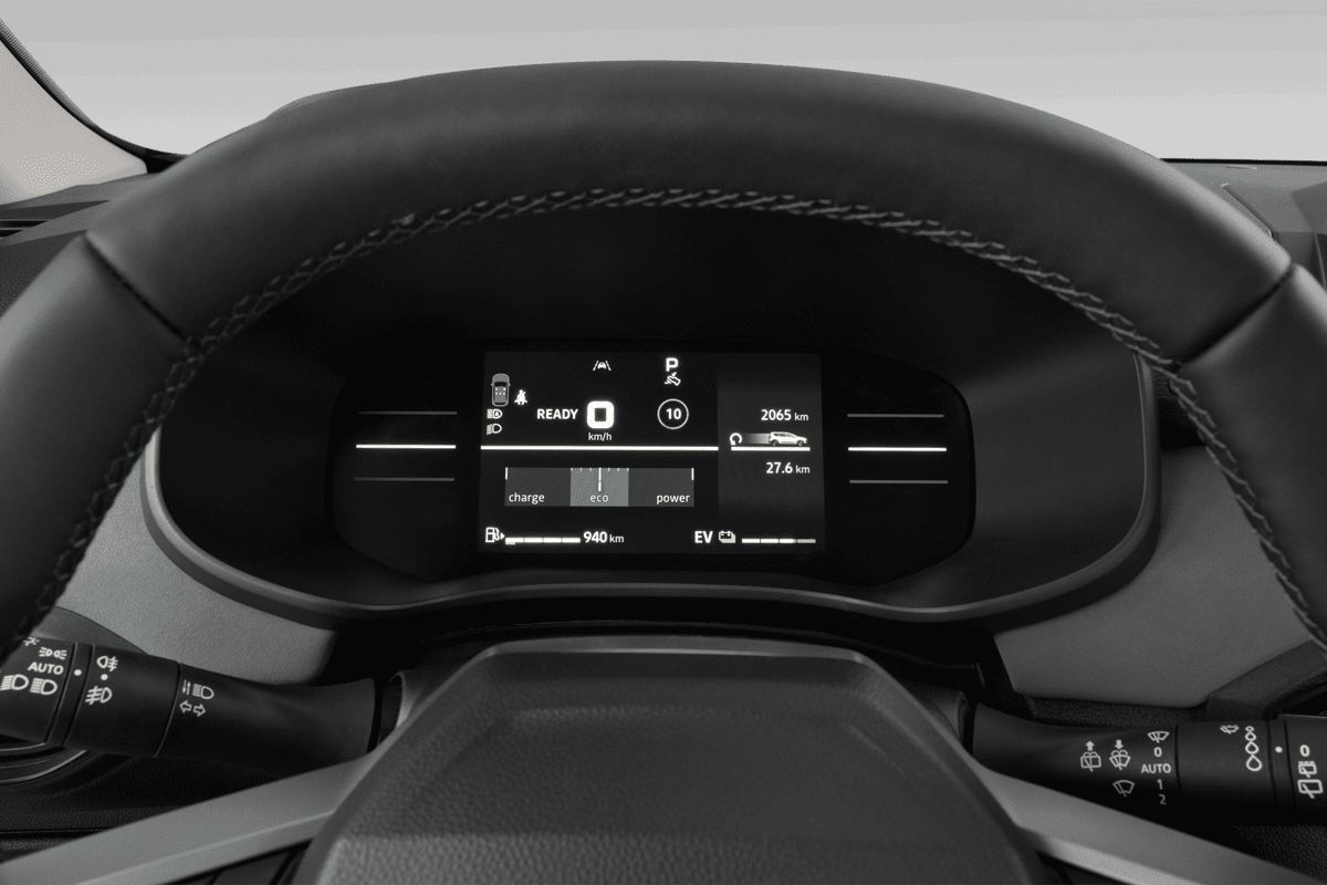 Kombiinstrument eines Dacia Jogger (neues Modell)