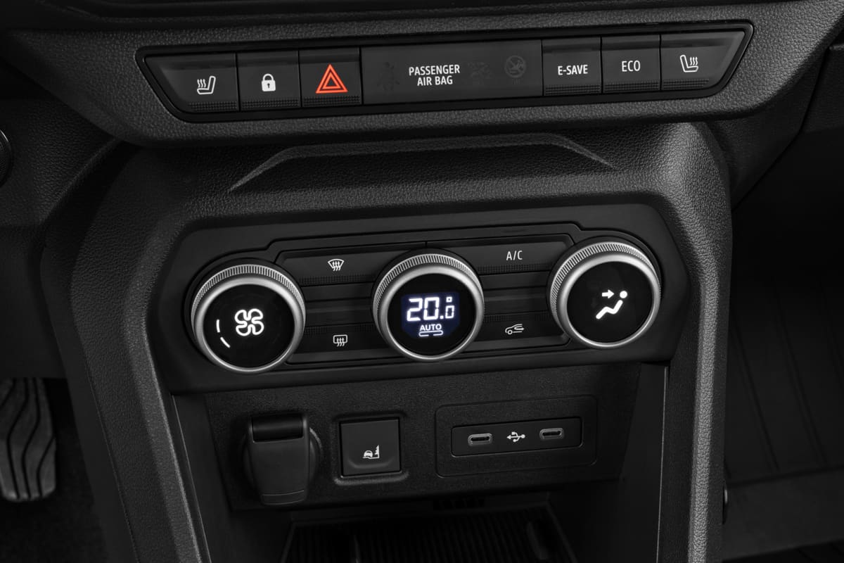 Klimasteuerung eines Dacia Jogger (neues Modell)