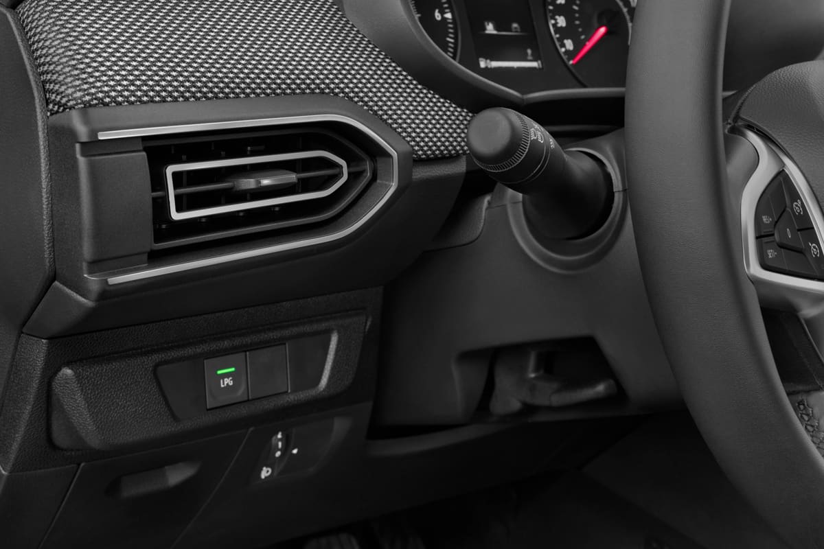 Lüftung eines Dacia Sandero