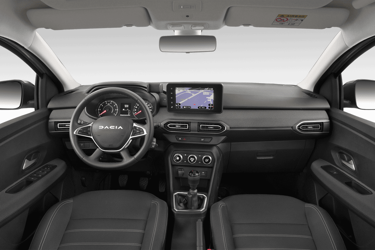 Armaturenbrett eines Dacia Sandero