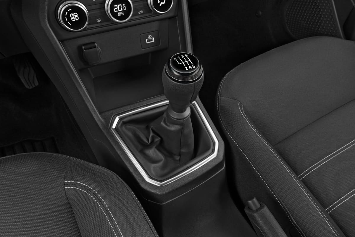 Schaltknüppel eines Dacia Sandero