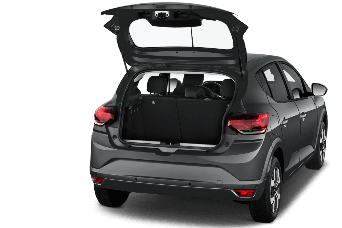 Kofferraum eines Dacia Sandero