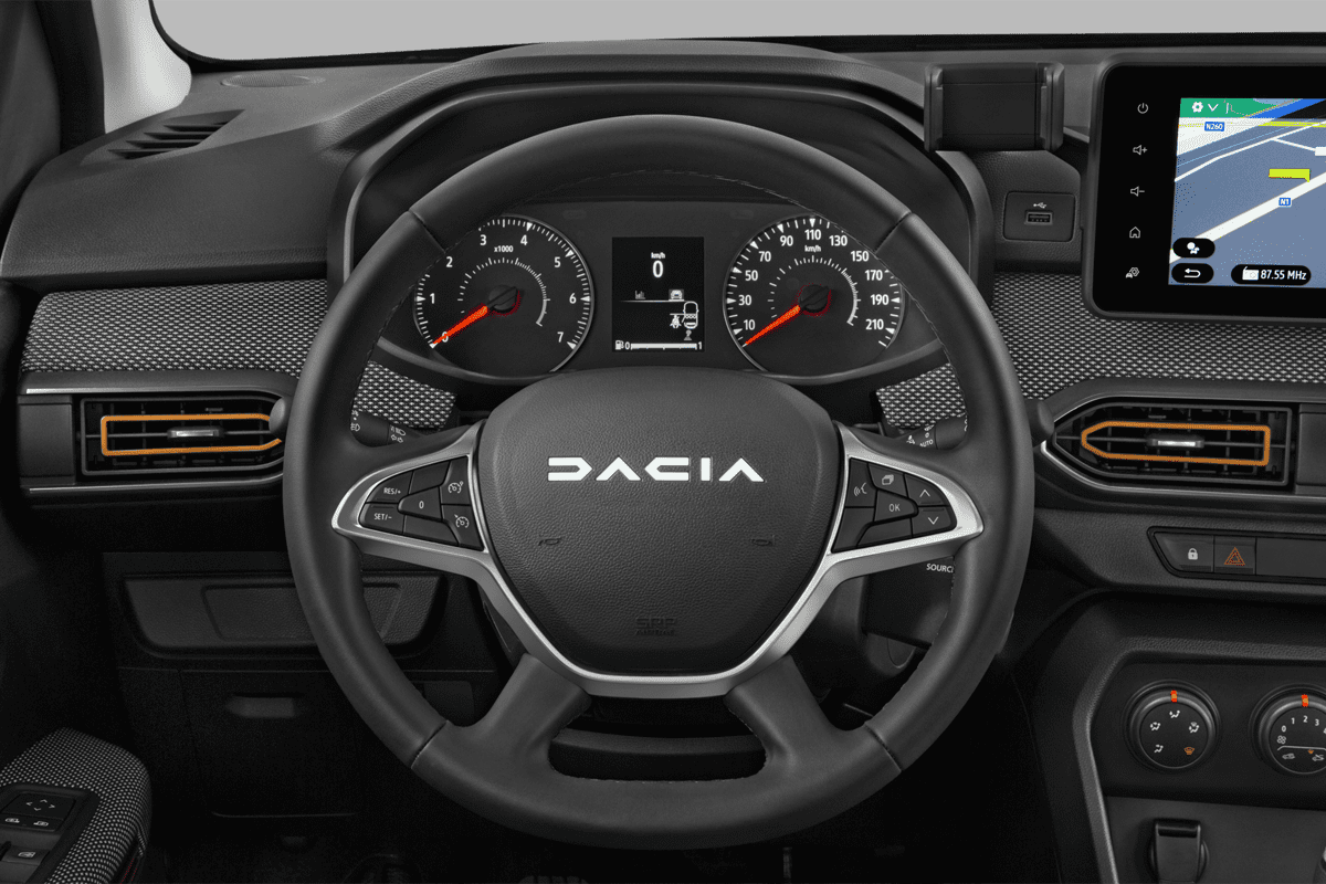 Lenkrad eines Dacia Sandero Stepway