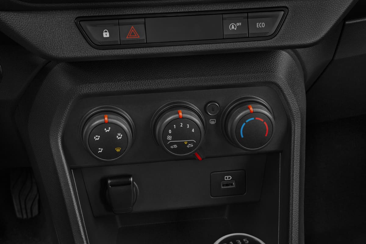 Klimasteuerung eines Dacia Sandero Stepway