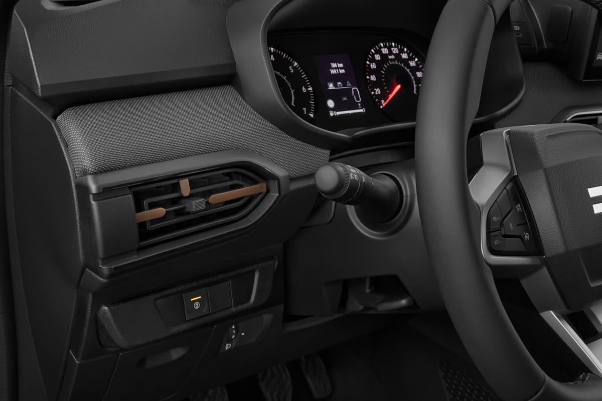Lüftung eines Dacia Sandero Stepway (KI-generiert)