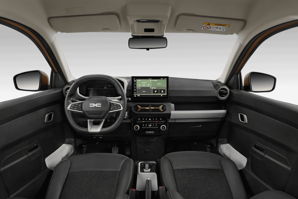 Armaturenbrett eines Dacia Spring