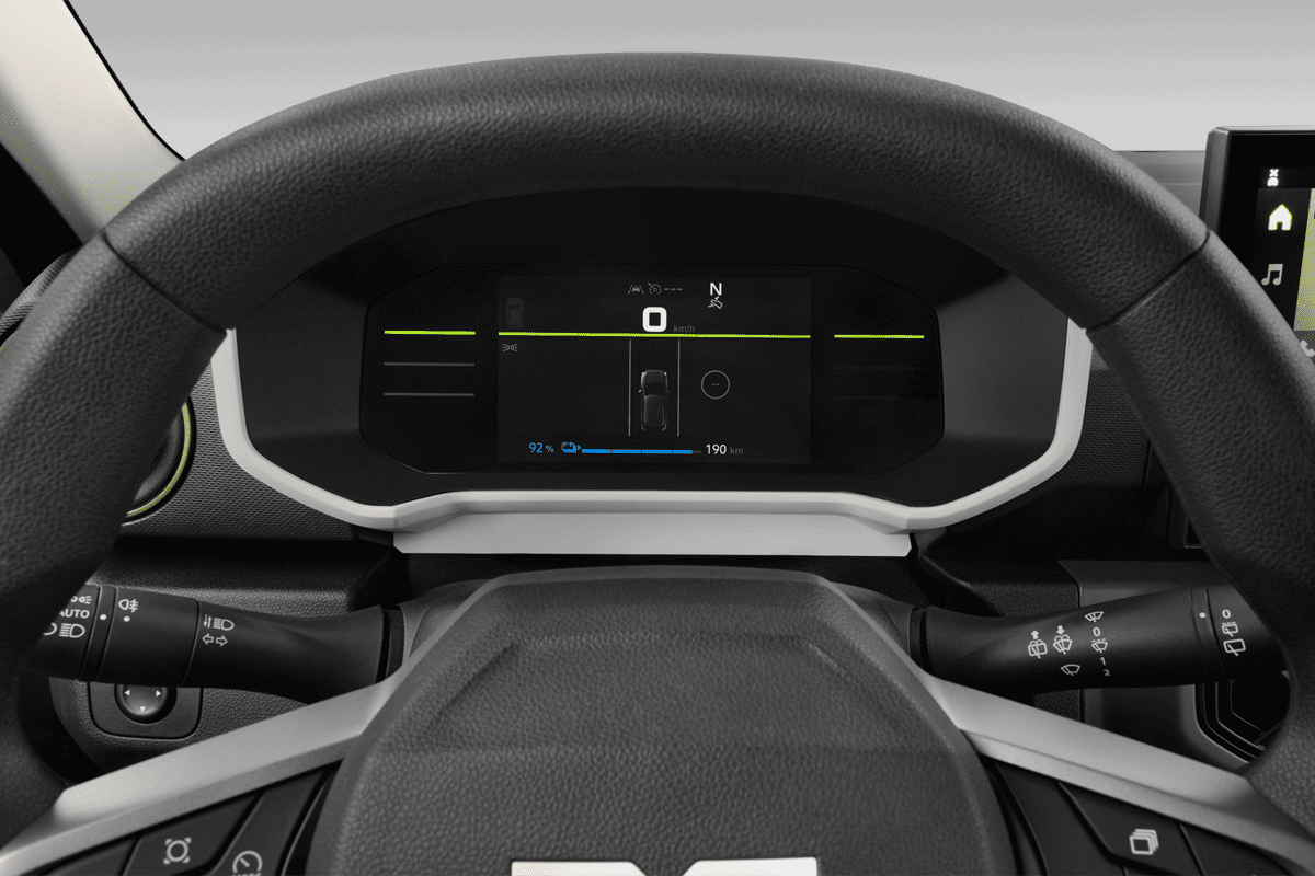 Kombiinstrument eines Dacia Spring