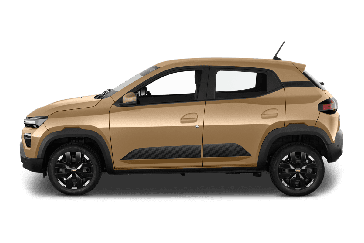 Seitenansicht eines Dacia Spring