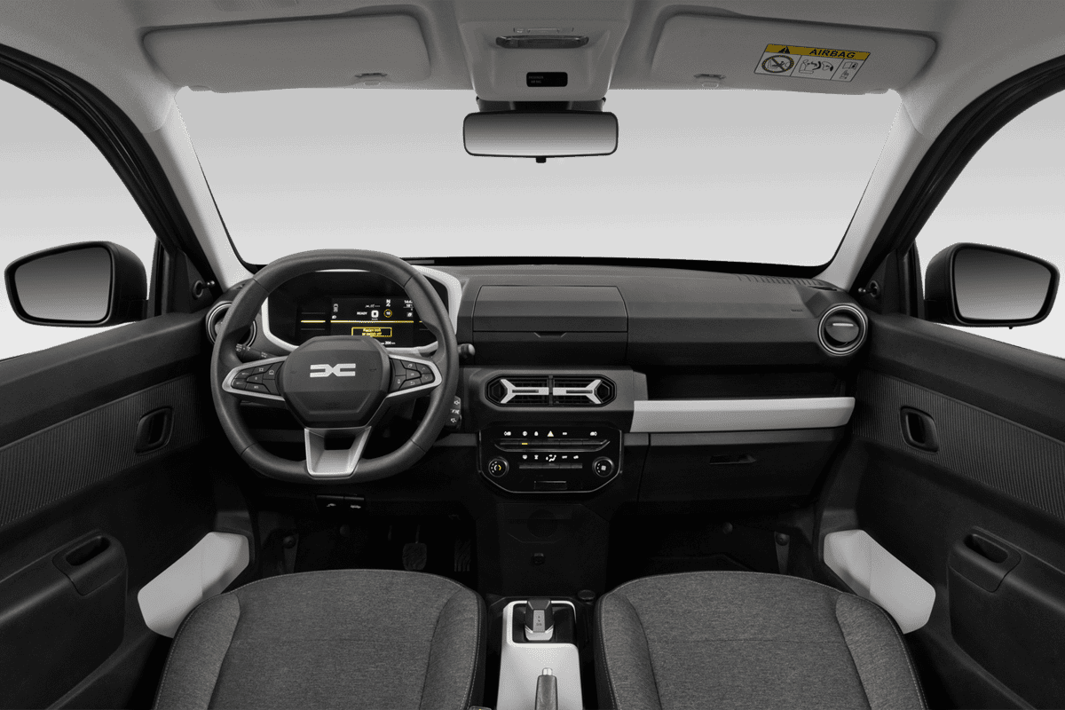 Armaturenbrett eines Dacia Spring