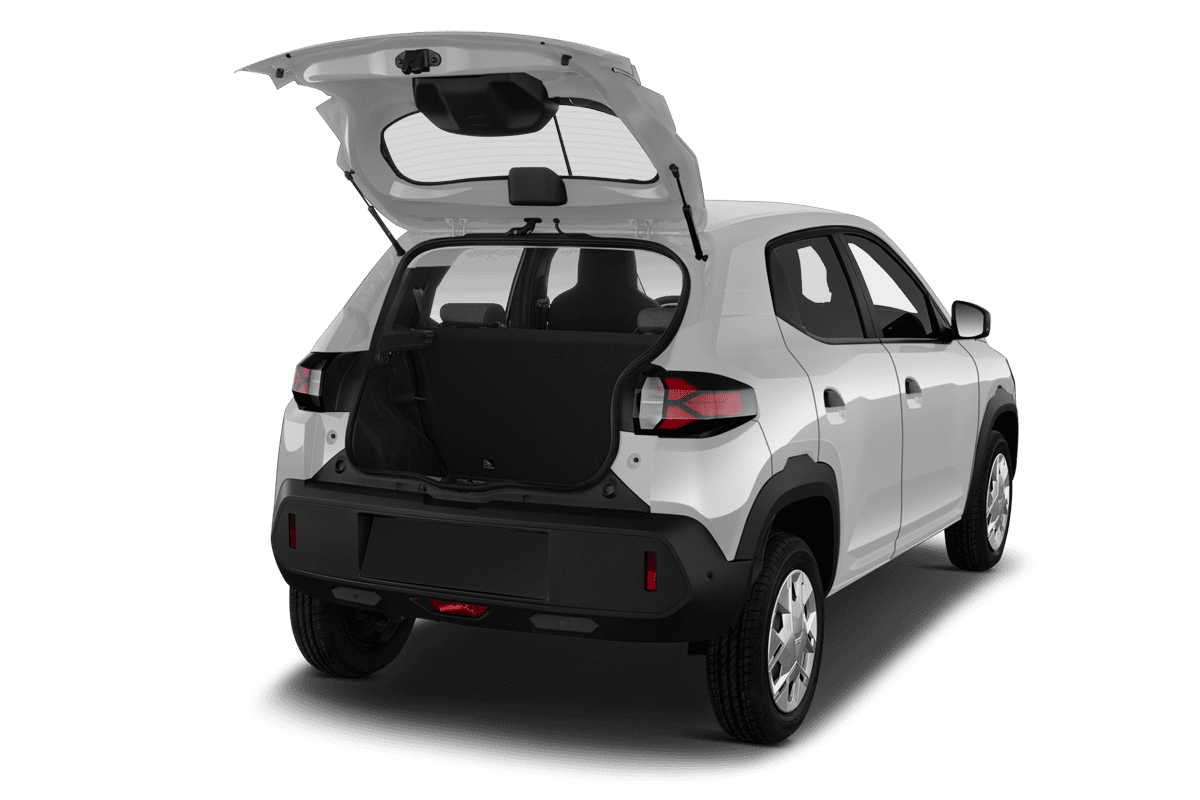 Kofferraum eines Dacia Spring