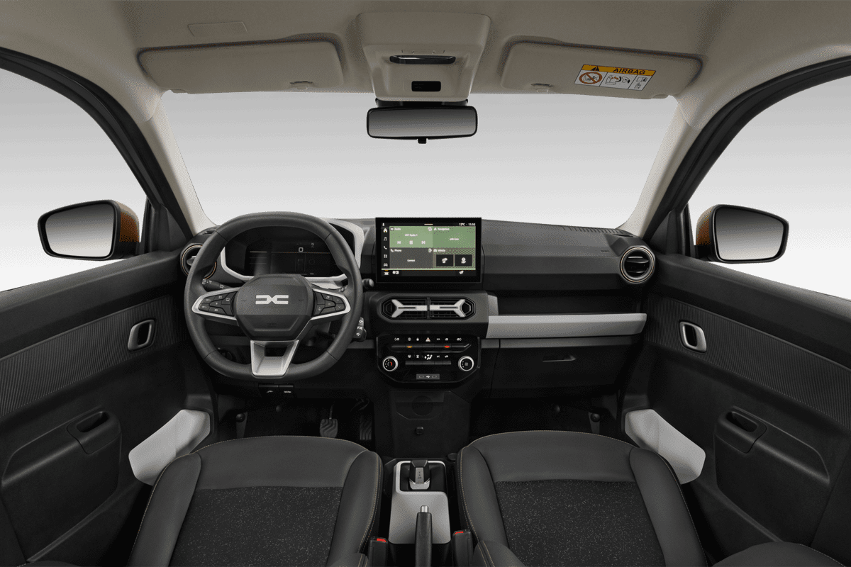 Armaturenbrett eines Dacia Spring