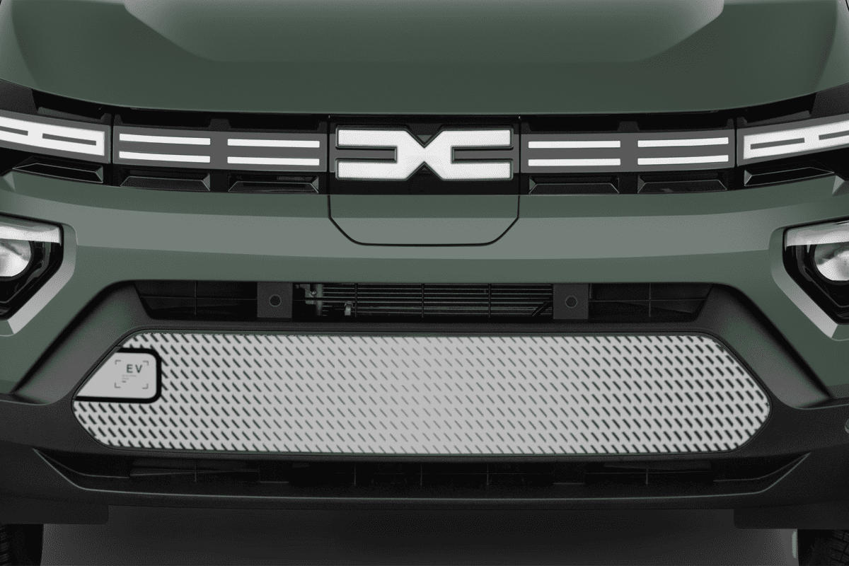 Kühlergrill eines Dacia Spring