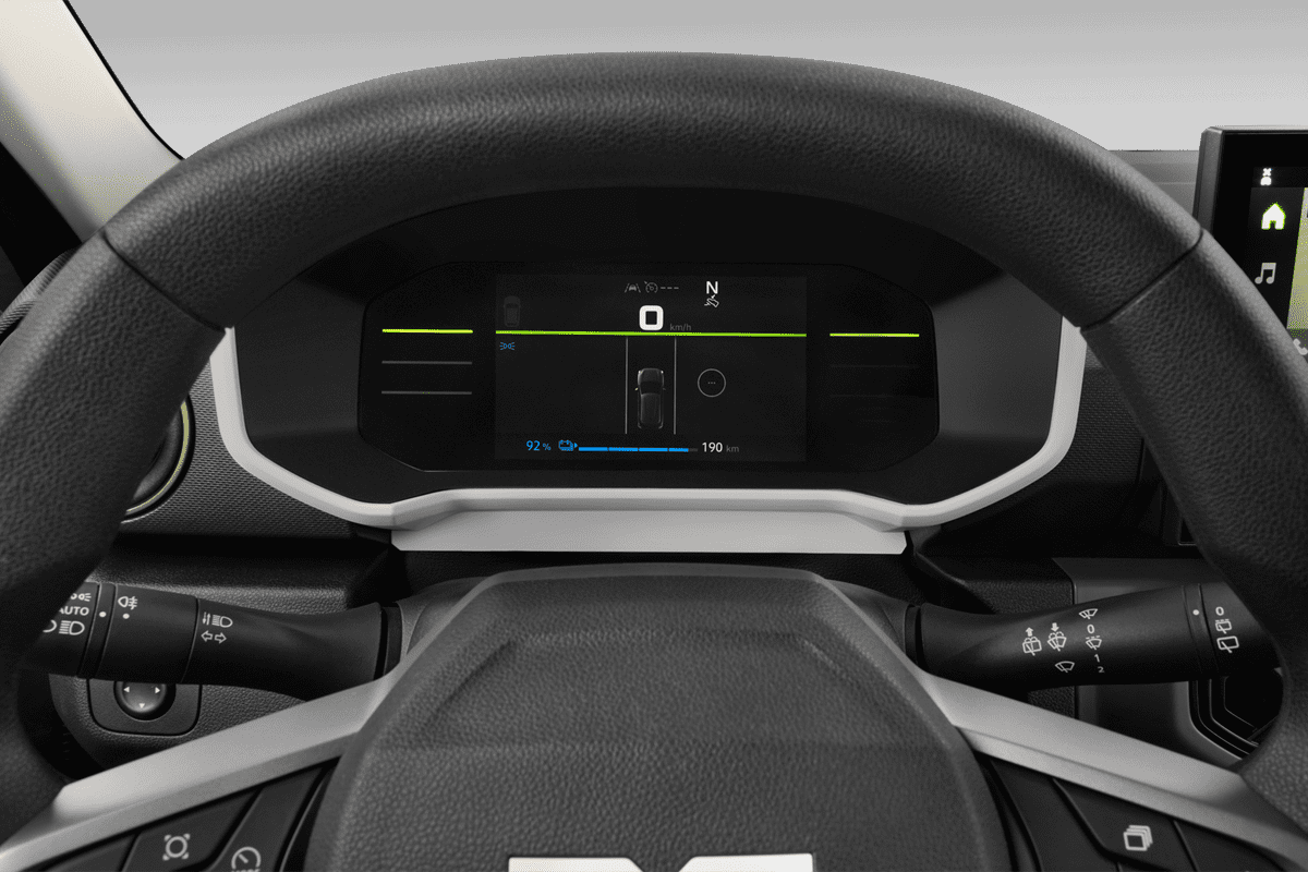 Kombiinstrument eines Dacia Spring