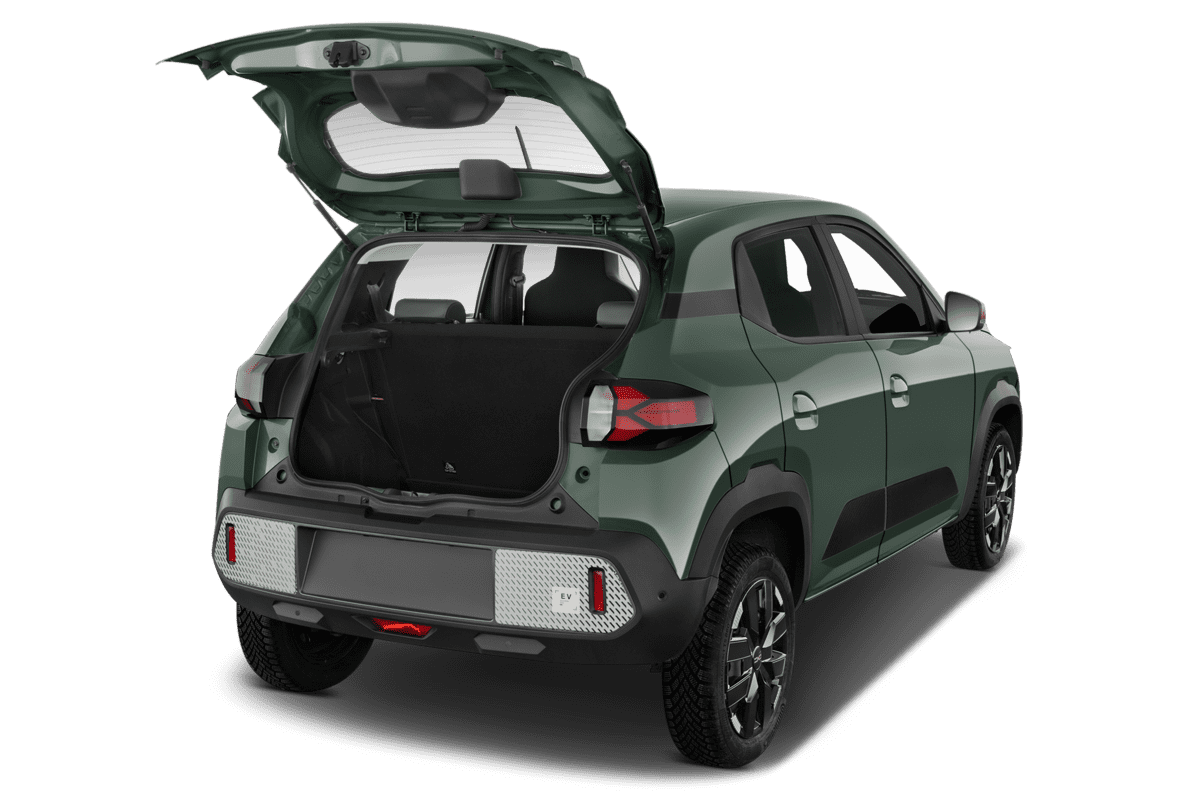 Kofferraum eines Dacia Spring
